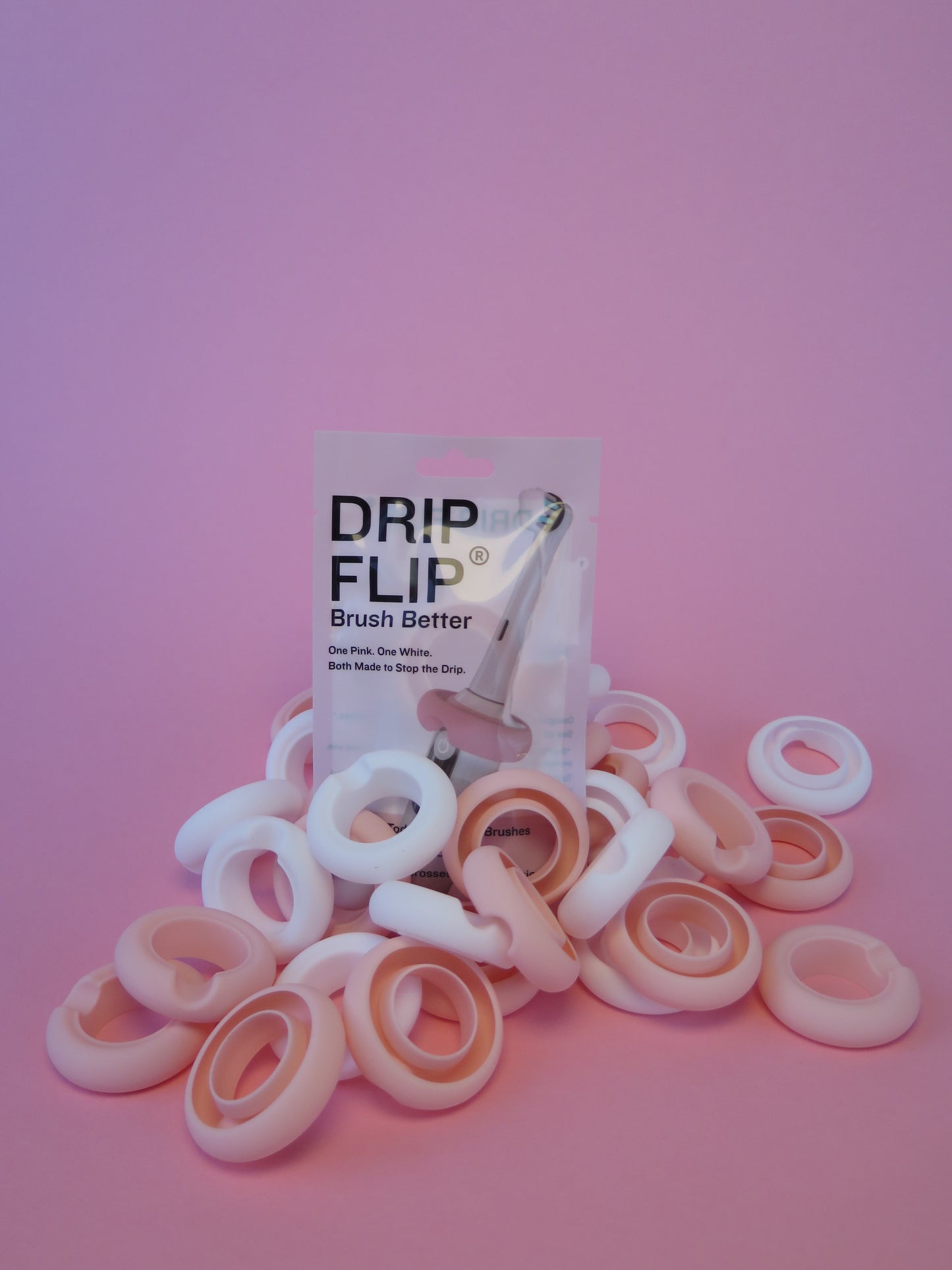 DripFlip - Pink & White