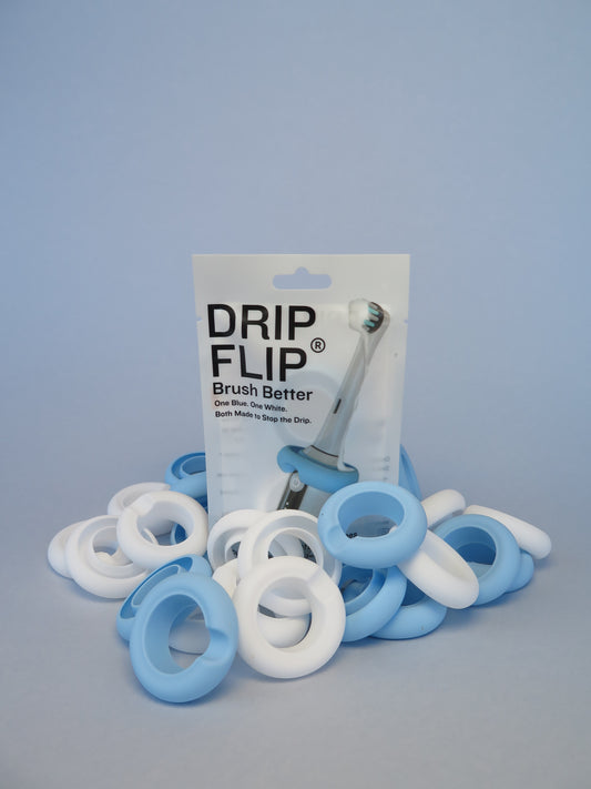 DripFlip- Blue & White